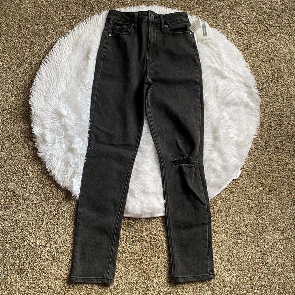 True Craft Mom Jeans New Black Women’s‎ Juniors Size 5R